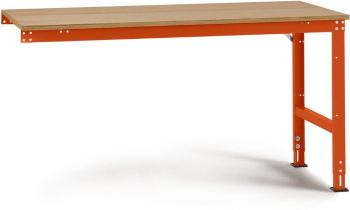 Manuflex AU6085.2001 UNIVERSAL Štandardný pracovný stôl s multiplexovou doskou, š xhxv = 1750 x 800 x 760-870 mm  Farba: