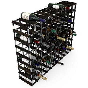 RTA stojan na 90 fliaš vína, čierny jaseň – pozinkovaná oceľ/rozložený (WINE0077)