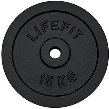 Kotúč Lifefit 15 kg / tyč 30 mm (4891223097658)