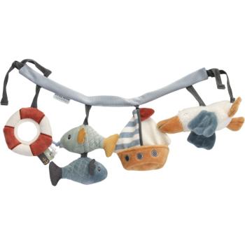 Little Dutch Stroller Toy Chain Sailors Bay kontrastná závesná hračka Sailors Bay