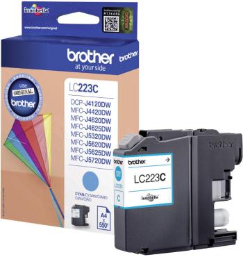 Brother Ink LC-223C originál  zelenomodrá LC223C