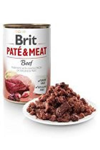 Brit Dog Cons Paté & Meat Beef 800g + Množstevná zľava 4 + 1 zadarmo