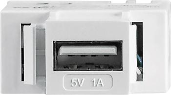 Intellinet USB 2.0 adaptér [1x 2-vodičové vedenie - 1x USB 2.0 zásuvka A] Modularbuchse mit USB Typ A-Ladeport USB-Port