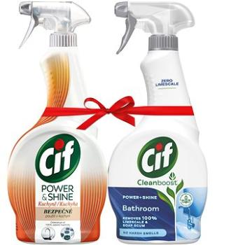 CIF Power & Shine Kúpeľňa a Kuchyňa 2× 500 ml (CIS179mix2)