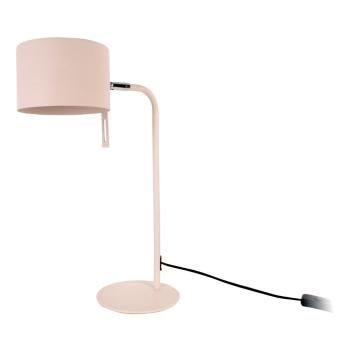 Ružová stolová lampa Leitmotiv Shell, výška 45 cm