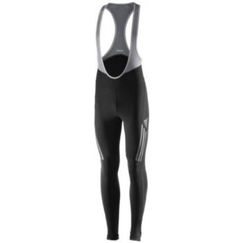 adidas  Legíny Adidas Mens Supernova Cycling Bib Tights  Čierna