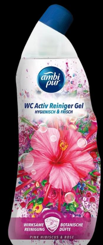 AMBIPUR WC gél Pink hibiscus&Rose 750 ml