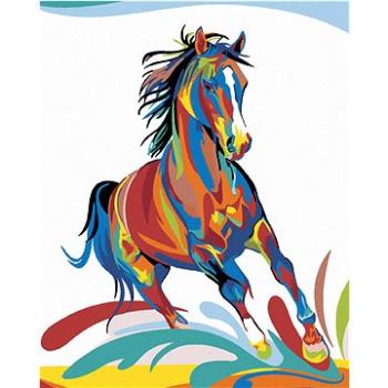 Maľovanie podľa čísel – Farebný kôň (HRAmal01166nad)