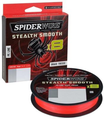 SpiderWire Stealth® Smooth8 x8 PE Braid Code Red 0,09 mm 150 m 7,5 kg-16 lbs Šnúra