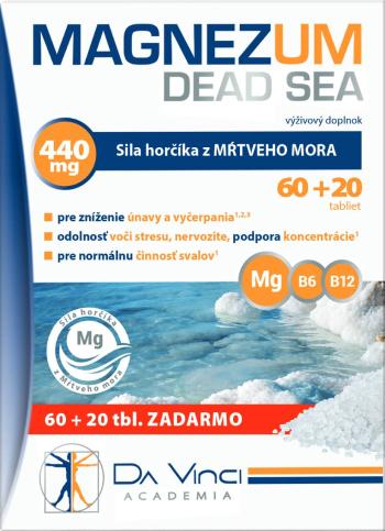 Da Vinci Academia Magnezum Dead Sea 80 tabliet