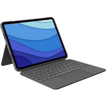 Logitech Combo Touch na iPad Pro 11 (1., 2. a 3. gen), sivé – US INTL (920-010255)