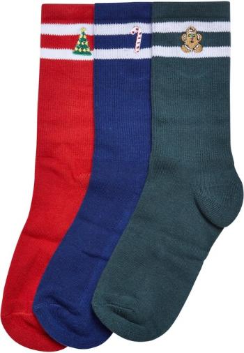 Urban Classics Christmas Sporty Socks Set multicolor - 39–42