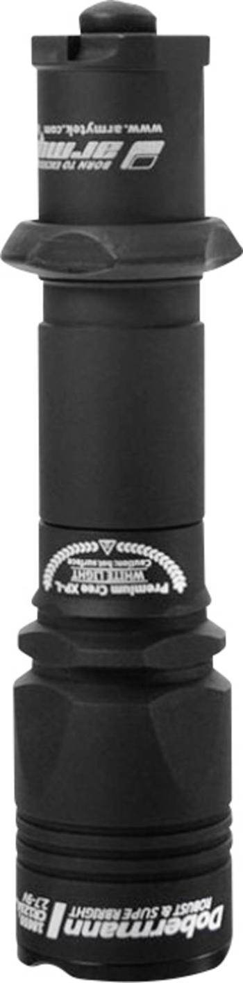 ArmyTek Dobermann XP-E2 red LED  ručné svietidlo  napájanie z akumulátora 200 lm 432 h 115 g