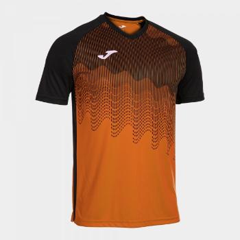 CAMISETA MANGA CORTA TIGER VI NARANJA NEGRO XS