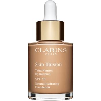 Clarins Skin Illusion Natural Hydrating Foundation rozjasňujúci hydratačný make-up SPF 15 odtieň 108,5 30 ml