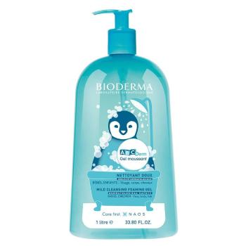 BIODERMA ABCDerm Moussant 1 l, poškodený obal