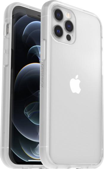Otterbox React + Trusted Glass zadný kryt na mobil Apple iPhone 12, iPhone 12 Pro priehľadná