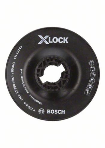 Podložka X-LOCK, tvrdá, 125 mm Bosch Accessories 2608601716