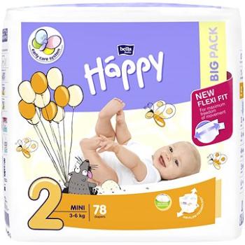 BELLA Baby Happy Mini veľkosť 2 (78 ks) (5900516602840)