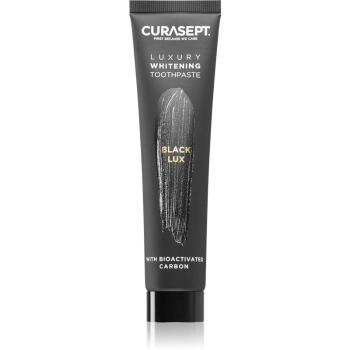 Curasept Black Lux čierna bieliaca zubná pasta s bieliacim účinkom 75 ml