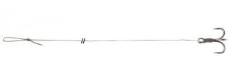 Uni cat náväzec treble hook rig 100 cm-veľkosť háčika 2/0 nosnosť 67 kg