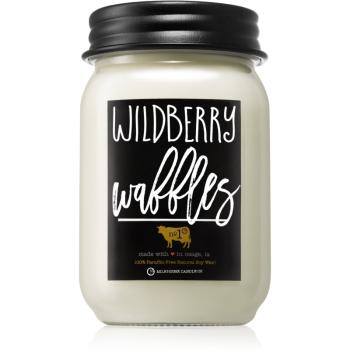 Milkhouse Candle Co. Farmhouse Wildberry Waffles vonná sviečka Mason Jar 369 g