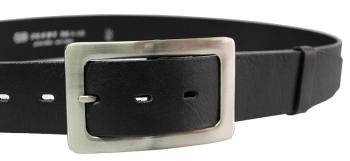 Penny Belts Dámsky kožený opasok 4263 black 110 cm