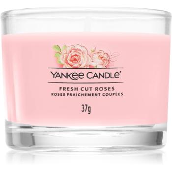 Yankee Candle Fresh Cut Roses votívna sviečka Signature 37 g