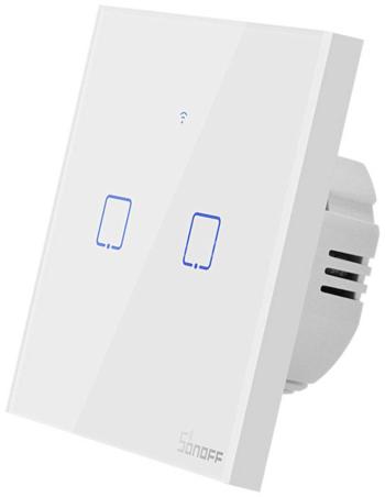 Sonoff Wi-Fi nástenný spínač   T1EU2C-TX