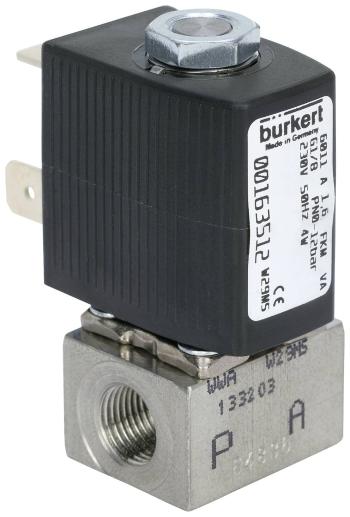 Bürkert priamo riadený ventil 137802 6011A 24 V/DC G 1/8 objímka Menovitá vzdialenosť 2 mm  1 ks