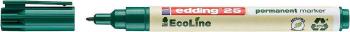Edding e-25 EcoLine 4-25004 permanentný popisovač zelená Vodotesné: áno