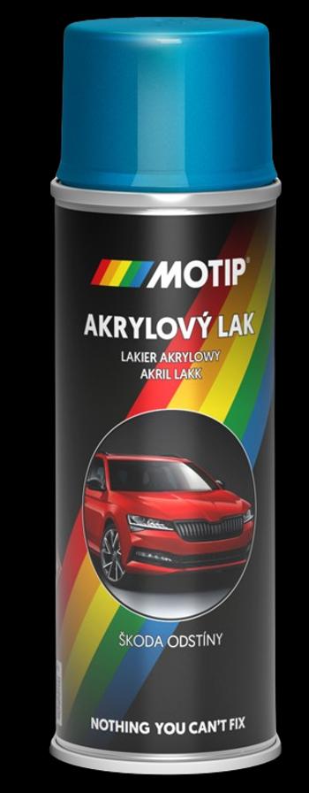 AUTOSPREJ ŠKODA - Metalíza na auto v spreji AC9471 - modrá morská 0,2 L