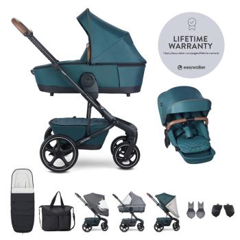 EASYWALKER Kočík kombinovaný Harvey⁵ Premium Jade Green XXL RWS