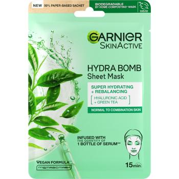 Garnier Superhydratační čistiaca pleťová maska so zeleným čajom Moisture + Fresh ness (Tissue Super Hydrating & Purifying mask) 28 g