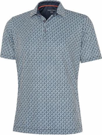 Galvin Green Mauro Mens Polo Navy/White S