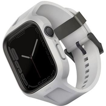 UNIQ Monos 2 v 1 remienok a ochranné puzdro na Apple Watch 44/45 mm sivý (UNIQ-45MM-MONOSGRY)