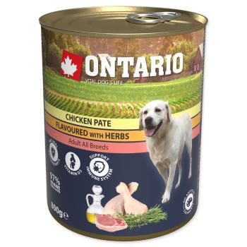 ONTARIO KONZERVA CHICKEN PATE FLAVOURED WITH HERBS, 800G