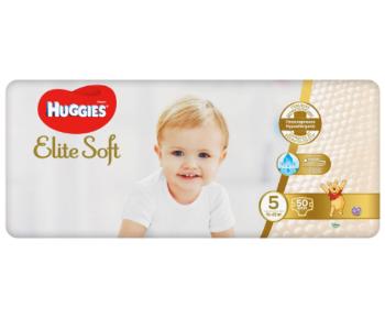 HUGGIES plienky Elite Soft 5 50 ks
