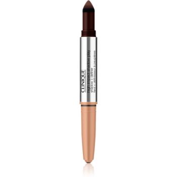 Clinique High Impact Shadow Play™ Shadow & Definer očné tiene v ceruzke duo odtieň Café Au Lait 1,9 g