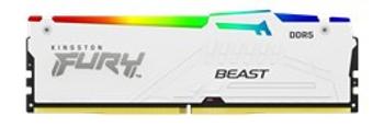 KINGSTON DIMM DDR5 32GB 6000MT/s CL36 FURY Beast Biela RGB EXPO