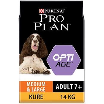 Pro Plan medium large adult 7+ optiage kura 14 kg (7613035122796)