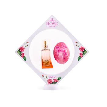 Darčekový set - Parfum a glycerínové mydlo Royal Rose