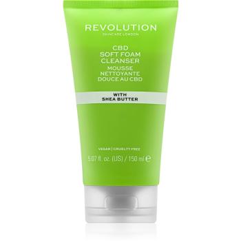Revolution Skincare CBD jemný čistiaci krém 150 ml
