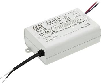 Mean Well PLD-16-1400B LED driver  konštantný prúd 16 W 1.4 A 8 - 12 V/DC bez možnosti stmievania