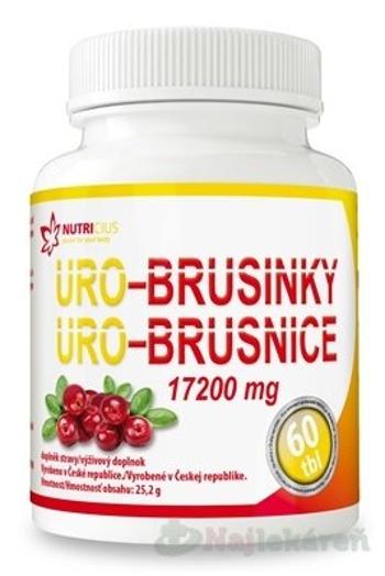 NUTRICIUS URO - BRUSNICE na močové cesty 60 tabliet