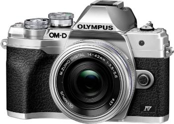 Olympus OM-D E-M10 Mark IV 1442 EZ Pancake Kit (EZ) digitálny fotoaparát 21.8 Megapixel  strieborná štandardný objektív