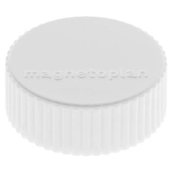 Magnetoplan magnet Discofix Magnum (Ø x v) 34 mm x 13 mm guľatý biela 10 ks 1660000