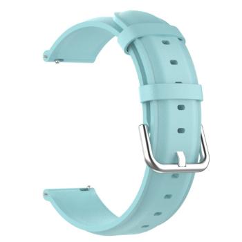 BStrap Leather Lux remienok na Garmin Vivoactive 5, teal