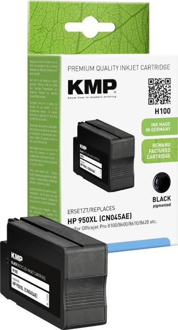 KMP Ink náhradný HP 950XL kompatibilná  čierna H100 1722,4001