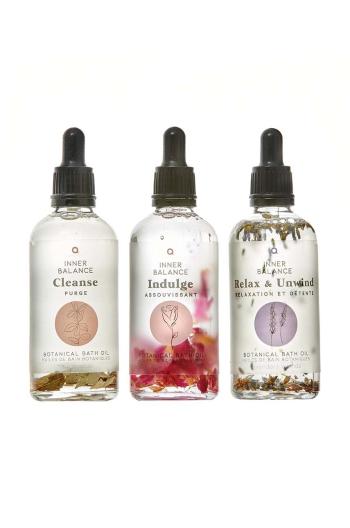 Sada olejov do kúpeľa Aroma Home Inner Balance Unwind Bath Oil Trio 3-pak